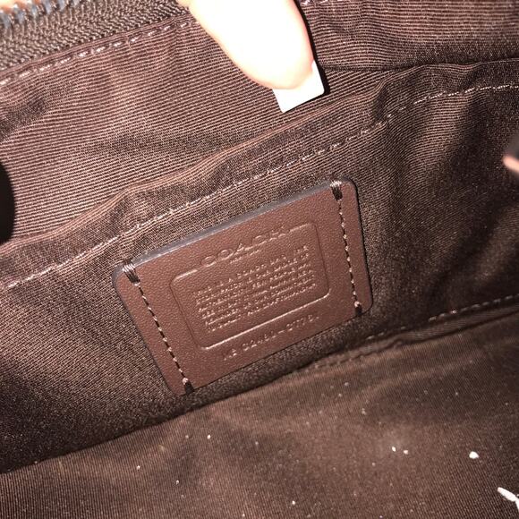 Coach brown Terri shoulder leather tabby bag - Picture 9 of 9